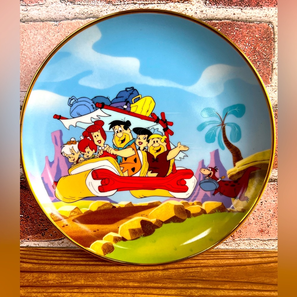 The Franklin Mint Flintstones Collector Plate #LA2258 1992